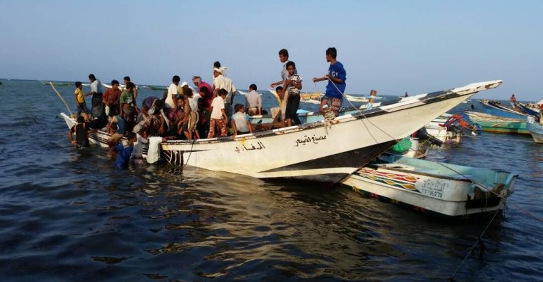 اختطاف 6 صيادين من المياه الإقليمية اليمنية