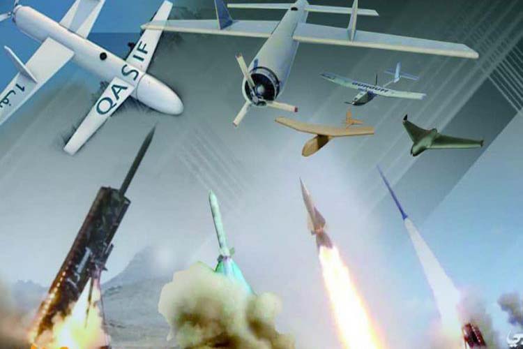 قوات صنعاء تكشف عن دور القوة الصاروخية والطيران المسير في التصدي للتحالف