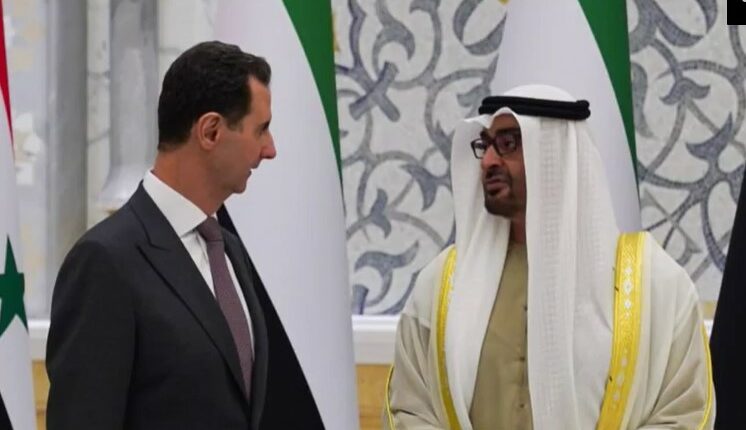 شاهد..استقبال محمد بن زايد للرئيس السوري بشار الأسد في الإمارات