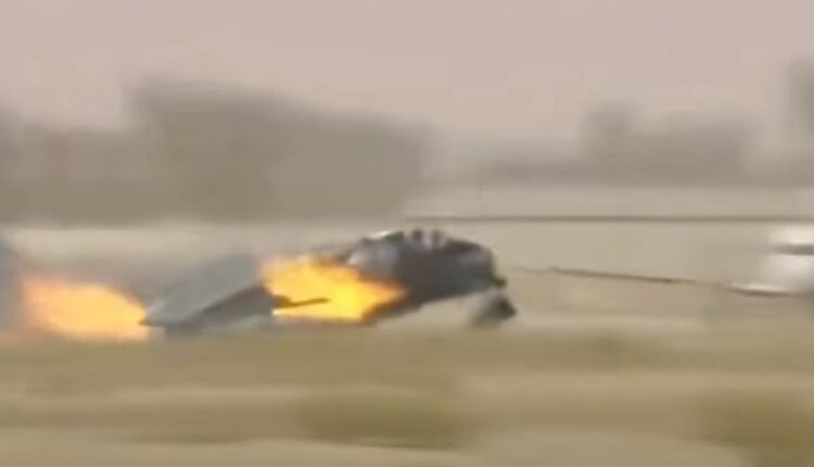 سقوط طائرة سعودية مقاتلة طراز F15 ومصرع طاقمها