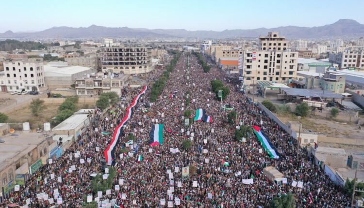 مسيرة دعم للقضية الفلسطينية في صنعاء غداً