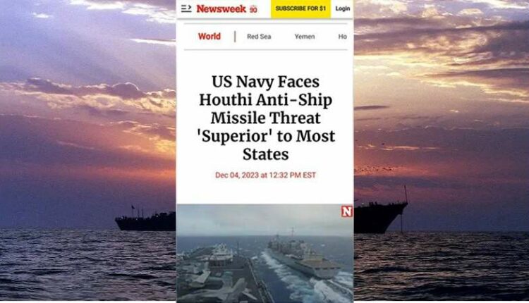 مجلة أمريكية: صواريخ الحوثيين المضادة للسفن ليست قابلة للمقارنة بل إنها تفوق قدرات معظم الدول
