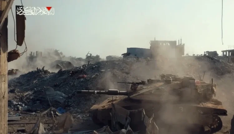 المقاومة تستهدف آليات وجنود الاحتلال وتسقط طائرة استطلاع جنوب القطاع