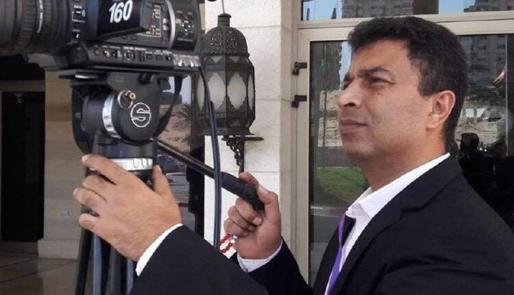 استشهاد مصور تلفزيون فلسطين خالد المدهون برصاص الاحتلال شمال غزة