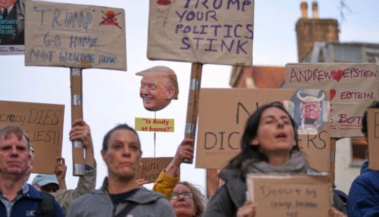 لندن تنتفض ضد زيارة ترامب احتجاجا على سياساته ودعمه لحرب غزة