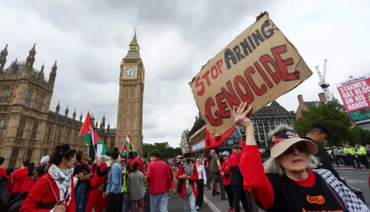 احتجاجات أوروبية ضد الإبادة في غزة واعتقالات جماعية في لندن