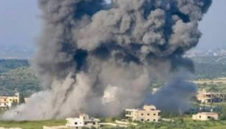 غارات وتحليق مكثف للمسيرات الإسرائيلية على جنوب لبنان