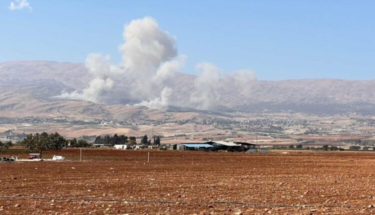 غارات “إسرائيلية” على البقاع اللبناني تسفر عن شهداء وإصابات بين المدنيين والطلاب