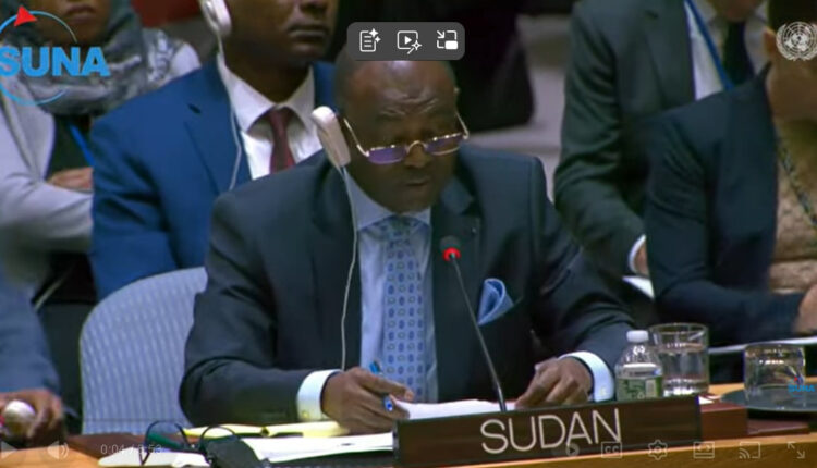 بالفيديو .. مندوب السودان في الأمم المتحدة: ما حدث في الفاشر هو عدوان إماراتي