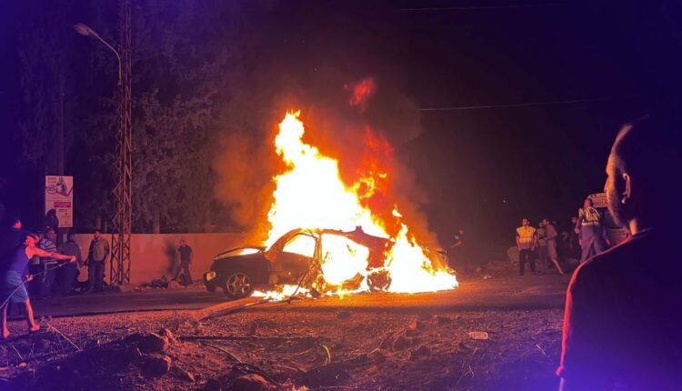  لبنان: شهيدان في يوم واحد بغارات إسرائيلية إحداها على “حومين الفوقا”