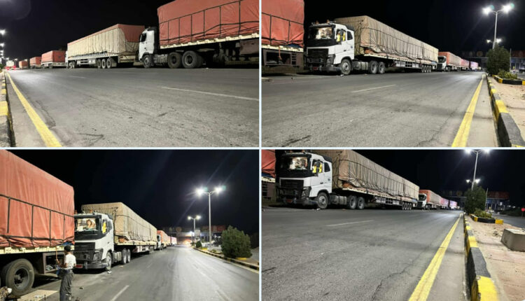 قطاع النقل يتوقف في سيئون بسبب جبايات حزب الإصلاح