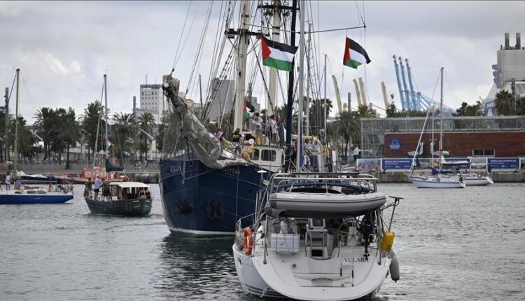 “أسطول الصمود” ينطلق بجولة دولية لحشد دعم أسطول جديد نحو غزة