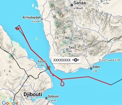 نشاط جوي أمريكي قبالة اليمن ورحلات شحن “مشبوهة” من الإمارات إلى الصومال