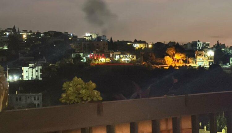 العدو الصهيوني يجدد غاراته على لبنان