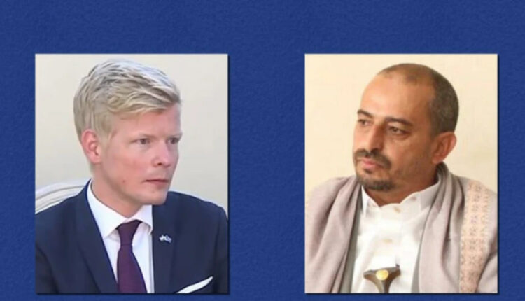 صنعاء .. نائب وزير الخارجية يلتقي المبعوث الأممي غروندبرغ