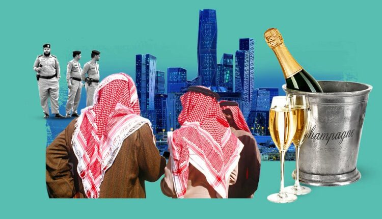 ‏السعودية تشهد أول احتفال برأس السنة الجديدة مصحوباً بشرب “الكحول”