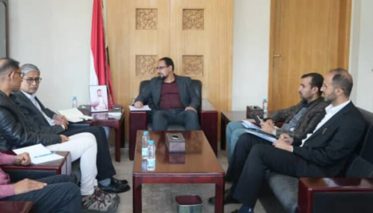 سلسلة لقاءات دبلوماسية في وزارة الخارجية بصنعاء