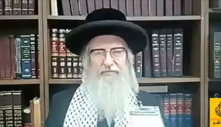 حاخام أمريكي: الصهاينة زوروا التوراة ولا حق لهم بدولة في فلسطين