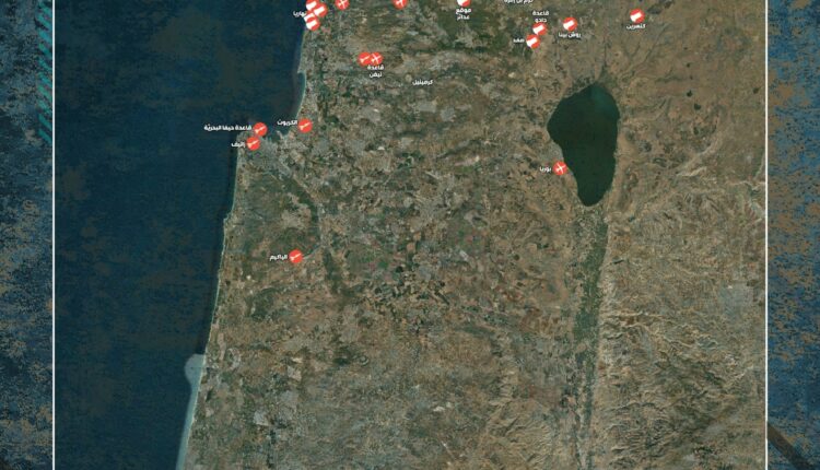 94 عملية في يوم واحد… تصعيد غير مسبوق من حزب الله ضد الكيان الإسرائيلي