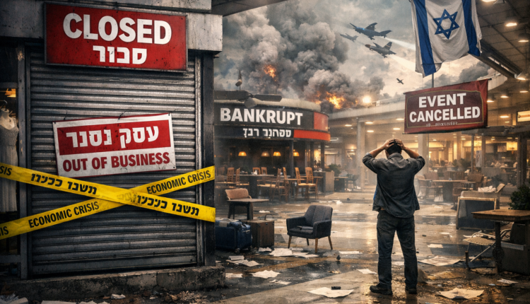 شلل اقتصادي يضرب كيان الاحتلال بعد أربعة أيام من الحرب مع إيران