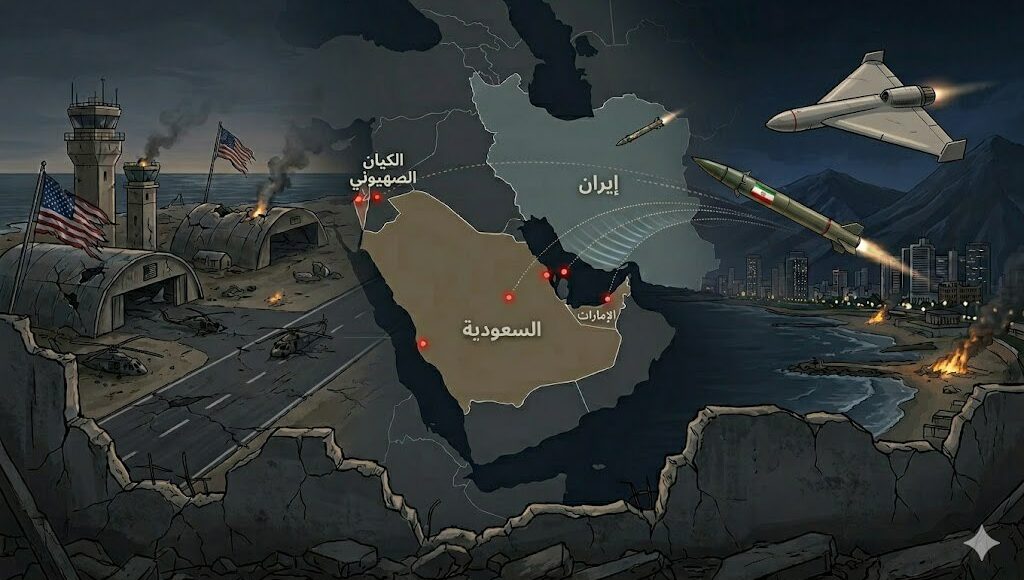 القواعد الأمريكية في الخليج
