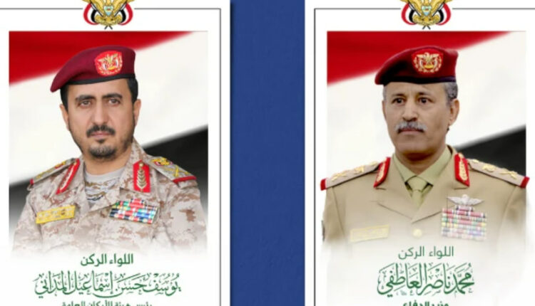 وزير الدفاع ورئيس هيئة الأركان في صنعاء يبعثان رسالة تحذيرية لأمريكا وكيان الاحتلال