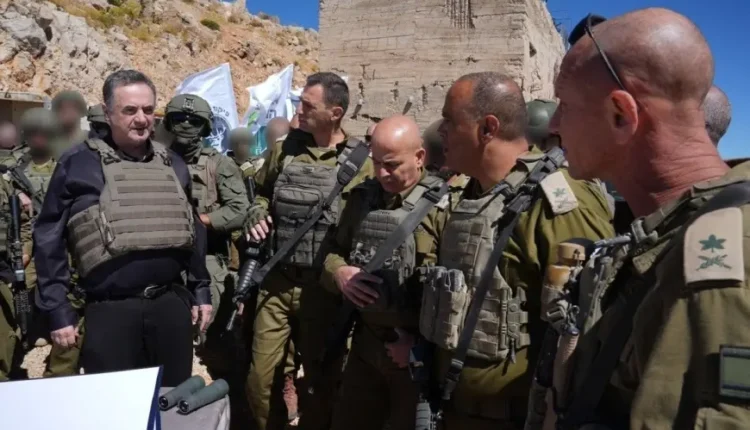 وزير الحرب الإسرائيلي يتفقد مواقع داخل سوريا ويعلن بقاء قوات الاحتلال في جبل الشيخ والمنطقة الأمنية