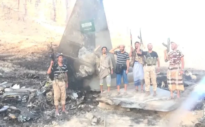 كيف علقت السعودية على إعلان صنعاء إسقاط مقاتلة من طراز F15